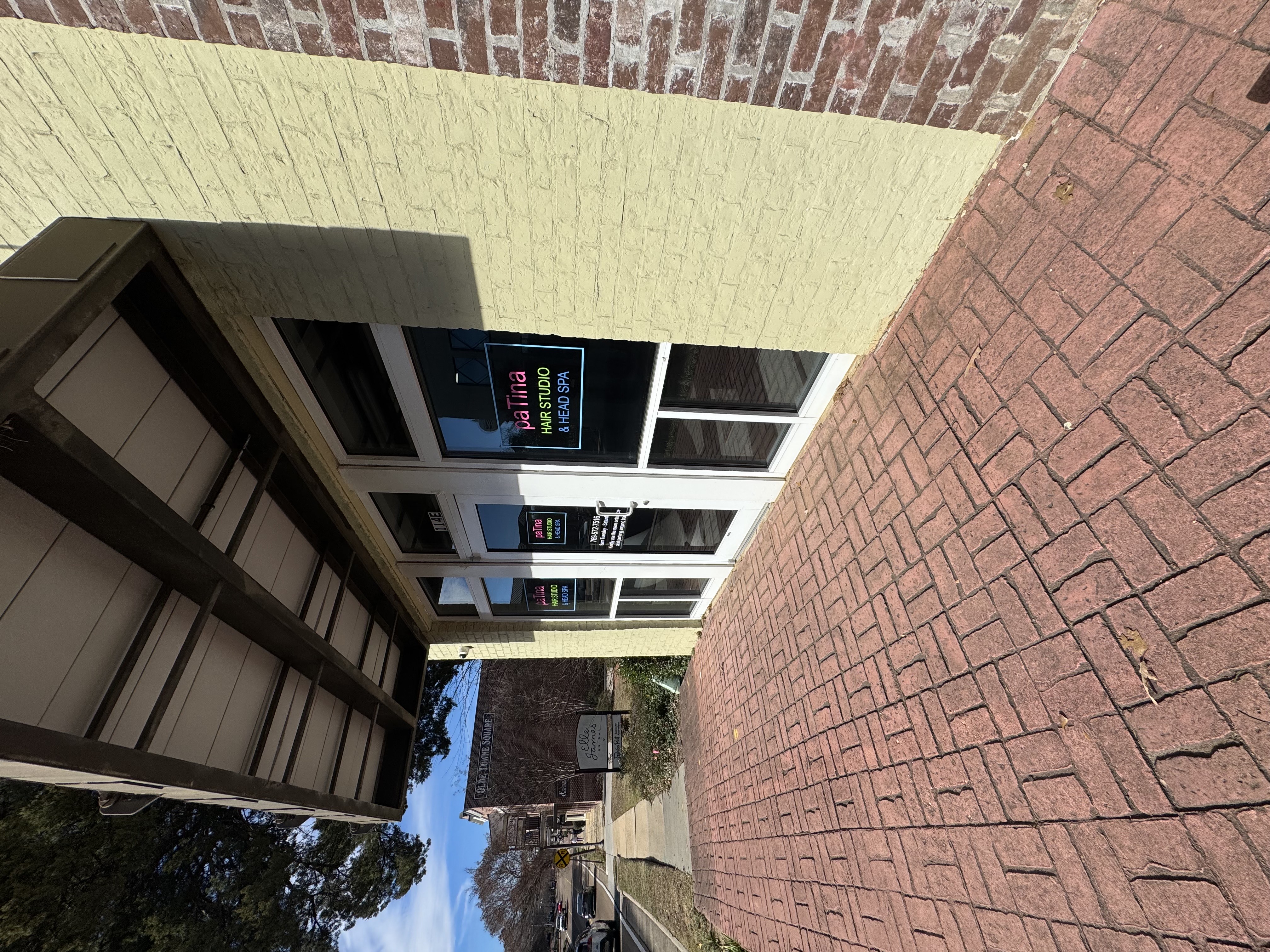 Patina Hair Studio storefront